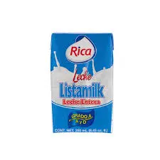 LECHE ENTERA LISTAMILK 250 ML