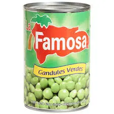 GUANDULES LA FAMOSA 15 OZ