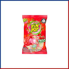 BOLON PIN POP FRESAS XXXL 48 UDS