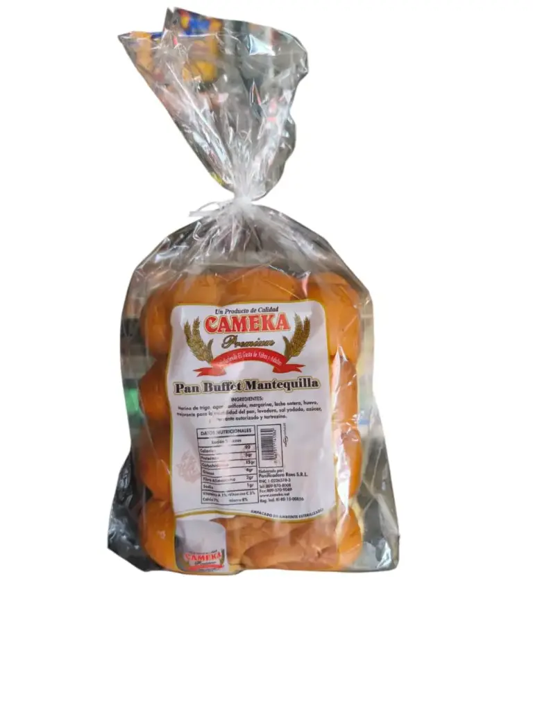PAN BUFFET MANTEQUILLA CAMEKA 24 UDS