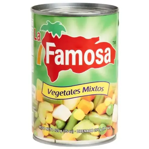 VEGETALES MIXTO LA FAMOSA 15 OZ