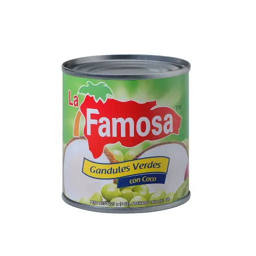 GUADULES CON COCO LA FAMOSA 8 OZ