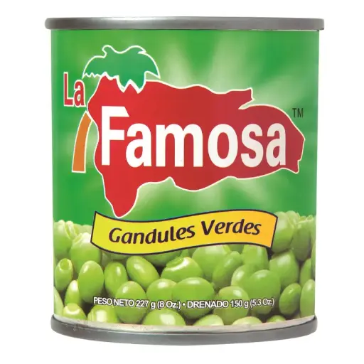 GUANDULES LA FAMOSA 8 OZ