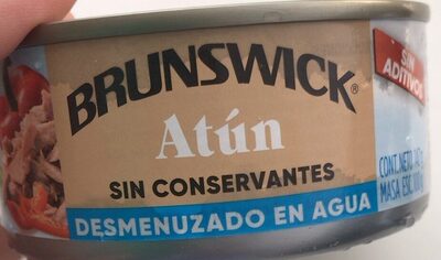 ATUN  DESMENUZADO AGUA BRUNSWICK 142 G