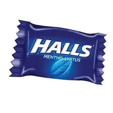MENTA HALLS AZUL 100 UDS