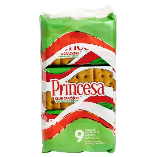 GALLETA PRINCESA CLUB 9 UDS