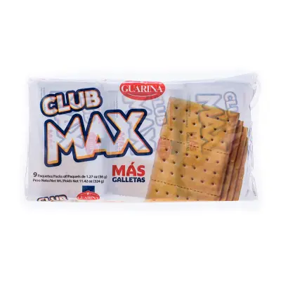 GALLETA CLUB MAX  SALADA 9 UDS