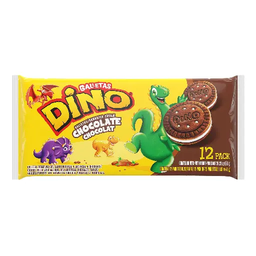 GALLETA DINO DE CHOCOLATE UD