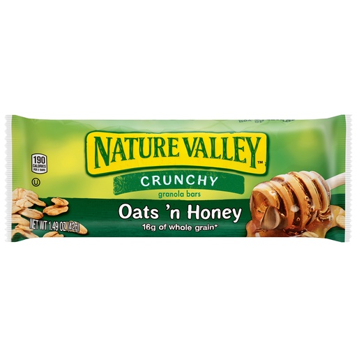 BARRA DE GRANOLA NATURE VALLEY 42 G