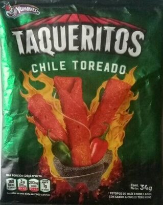 TAQUERITO CHILE TOREADO 34 G