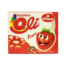 GELATINA OLI STRAWBERRY  85 G